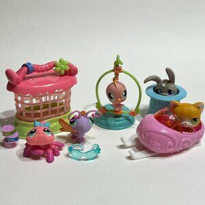 Lot of 5 Littlest Pet Shop | LPS #11 #12 #14 #258 #271